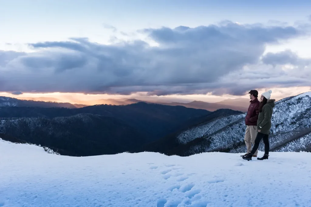 Nearby Snowy Peaks